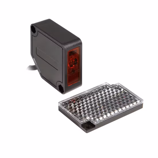IP67 Mirror Reflector Plate Optical Sensor for Fire Rated Doors
