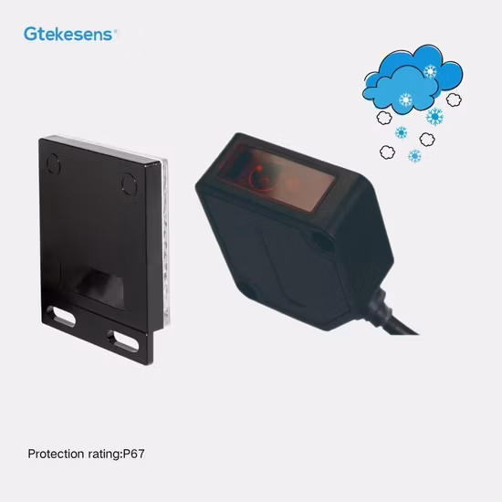 IP67 Mirror Reflector Plate Optical Sensor for Fire Rated Doors